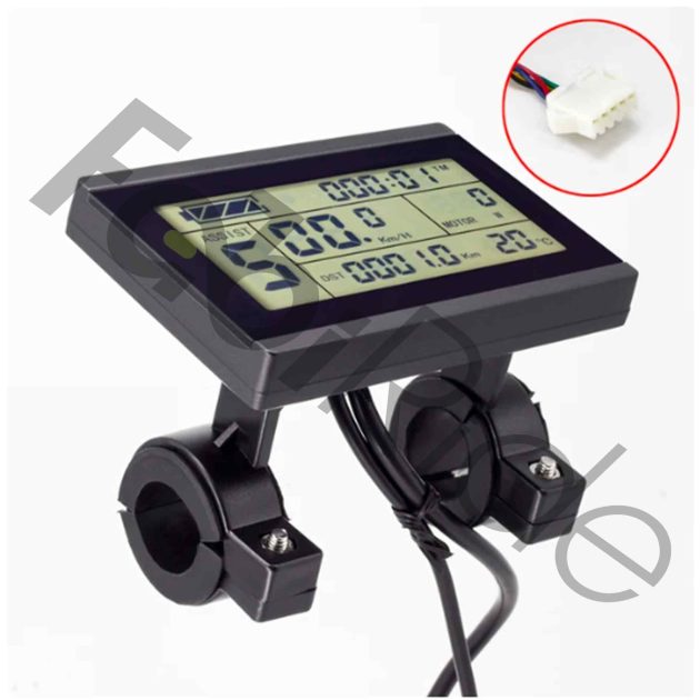 48V 1500W KT Variklio valdiklis su ekranu LCD3 - Image 2