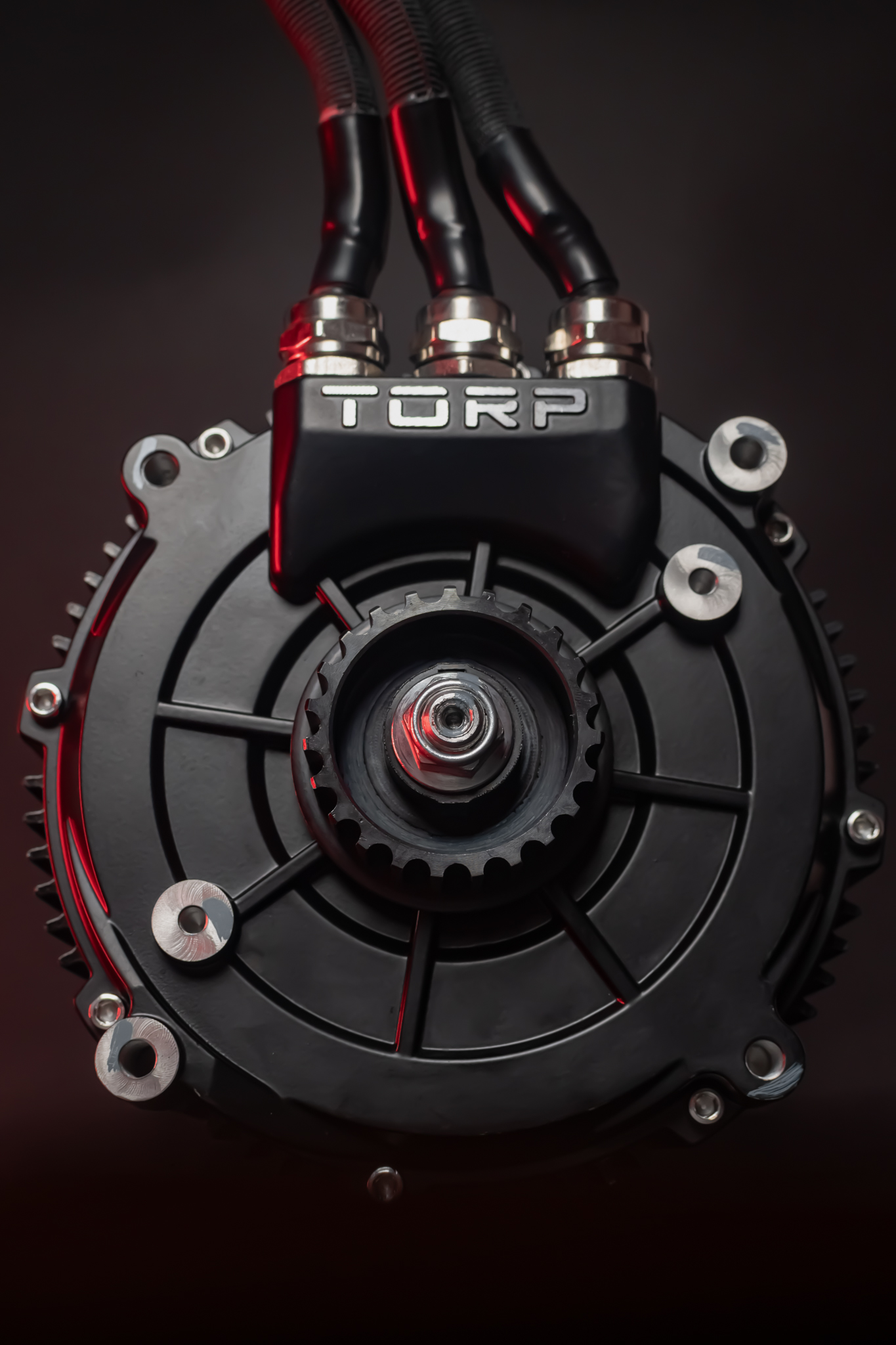 Torp TM25 variklis su jungčių zona, IP67 korpusas