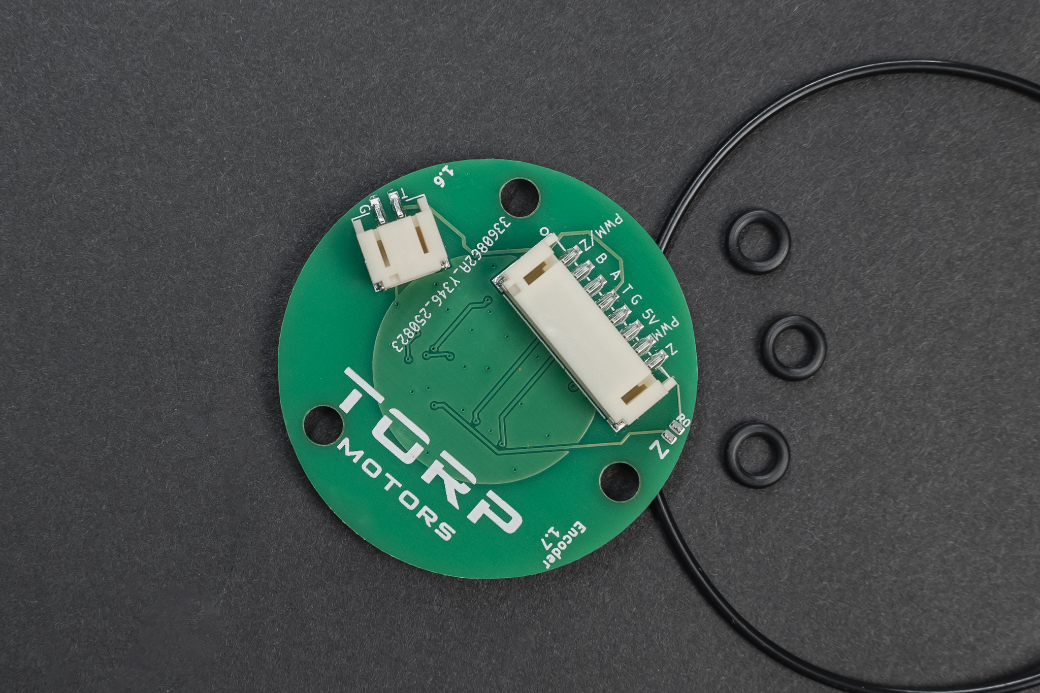 Torp TM25 motor sensor replacement PCB overview