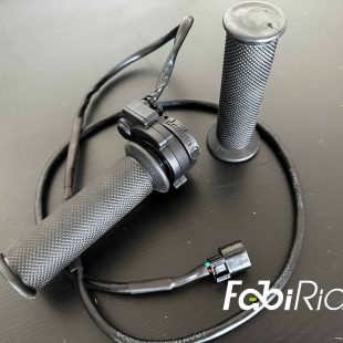 Domino Throttle P&P trumpos eigos sukama rankenėlė, vaizdas iš viršaus