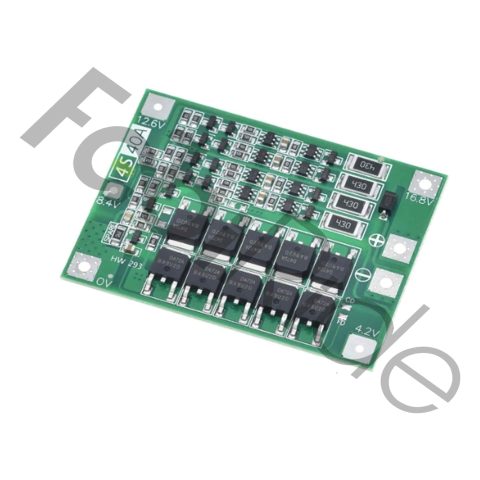 BMS 4S 14.4V 40A protection board for Li-ion and Li-Po battery packs