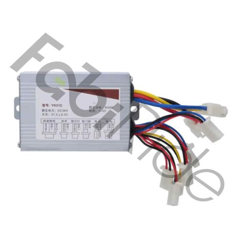 24V 350W brushed DC motor controller for electric scooters and wheelchairs