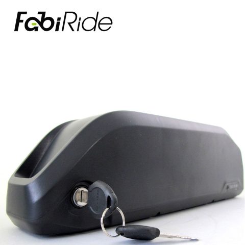 FabiRide 52V 25Ah Samsung cell battery with LED charge indicator and keyed lock