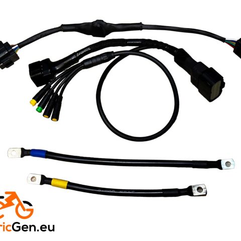 ASI BAC wiring harness for Talaria Sting MX3 and MX4 with keyed OEM-length connectors