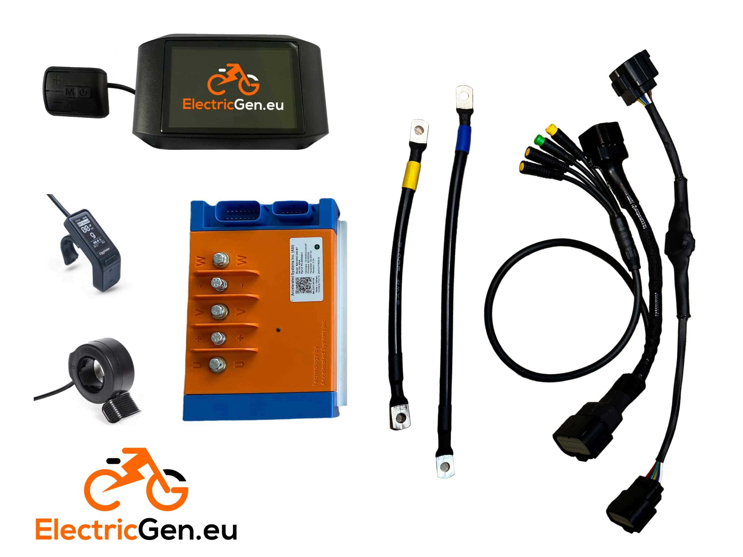 BAC4000 controller upgrade kit for Talaria Sting with harness and display