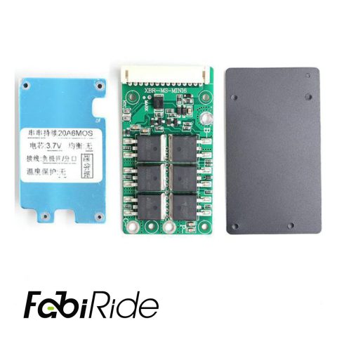 BMS 14S 52V 20A battery protection and balancing board for e-bikes