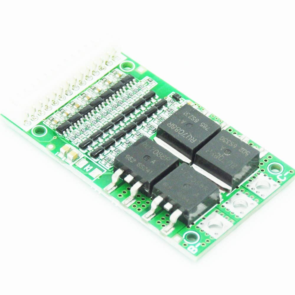 25A BMS protection board with cell balancing, 31.5 x 55.1 mm