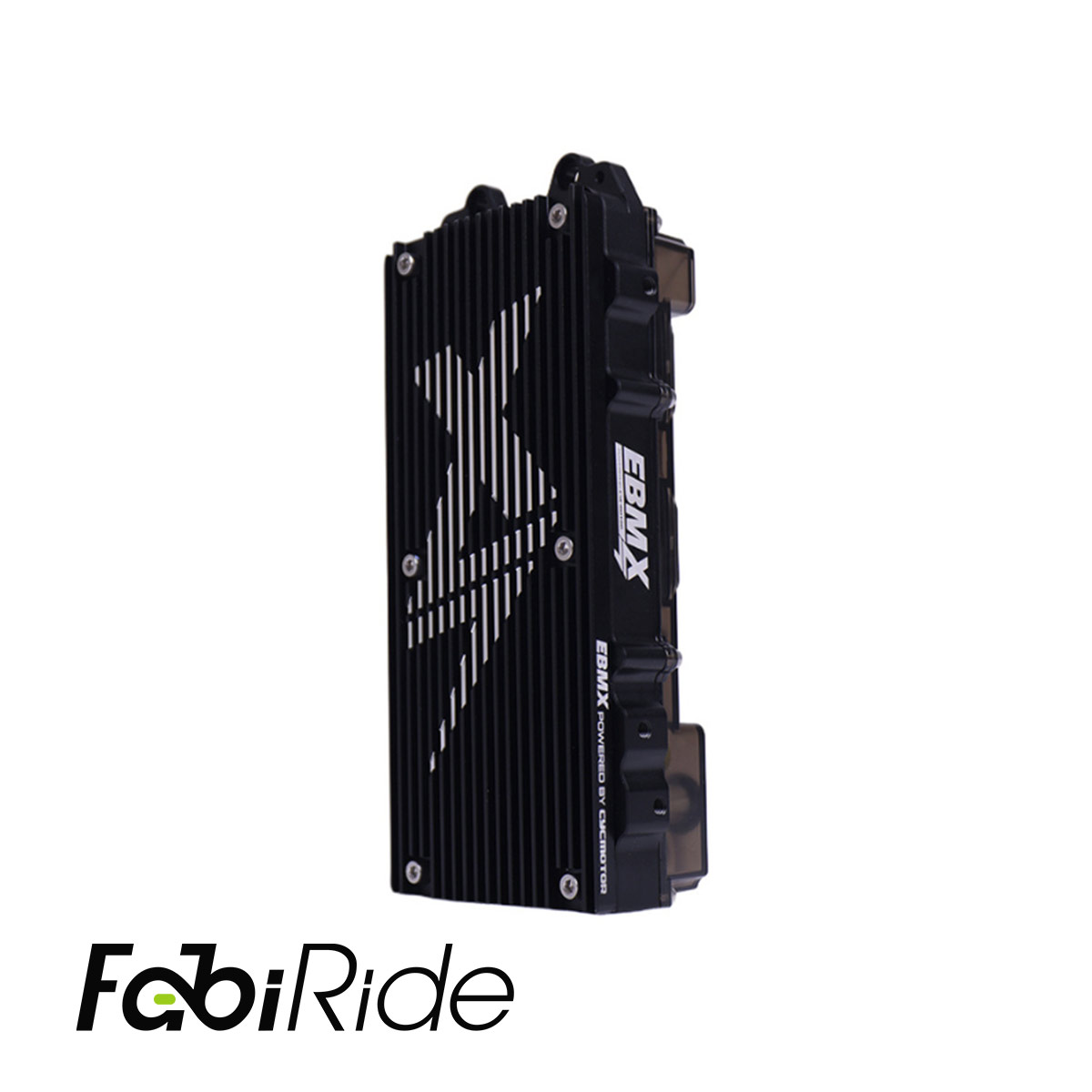 EBMX X-9000 V3 controller with black CNC heatsink for Talaria Sting and Sur-Ron