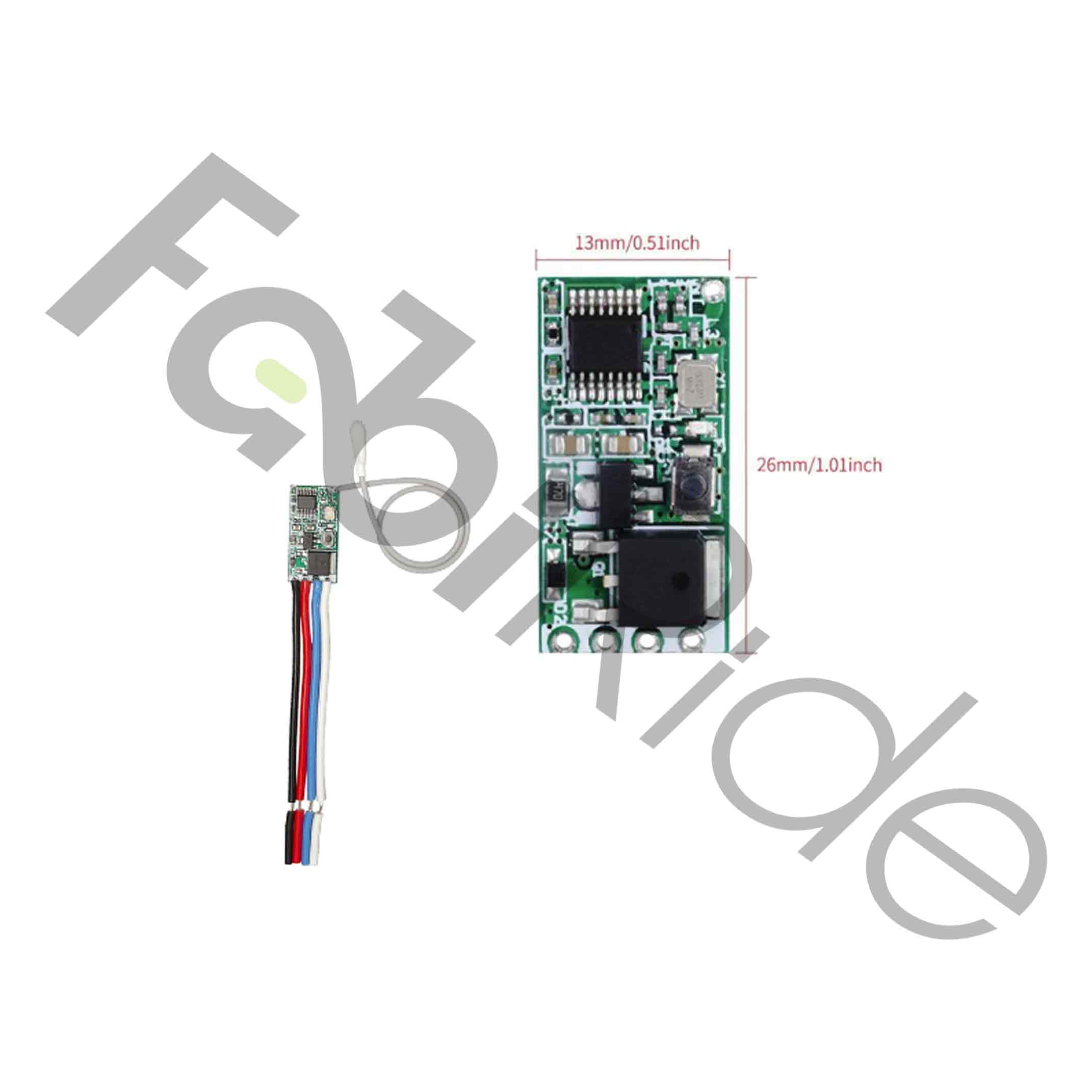 Speed limiter relay module wiring into the controller limiting input