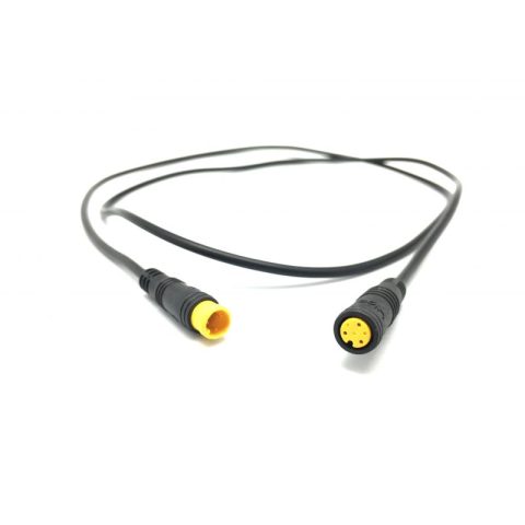 Higo 3 pin extension cable with black flexible jacket for e-bikes