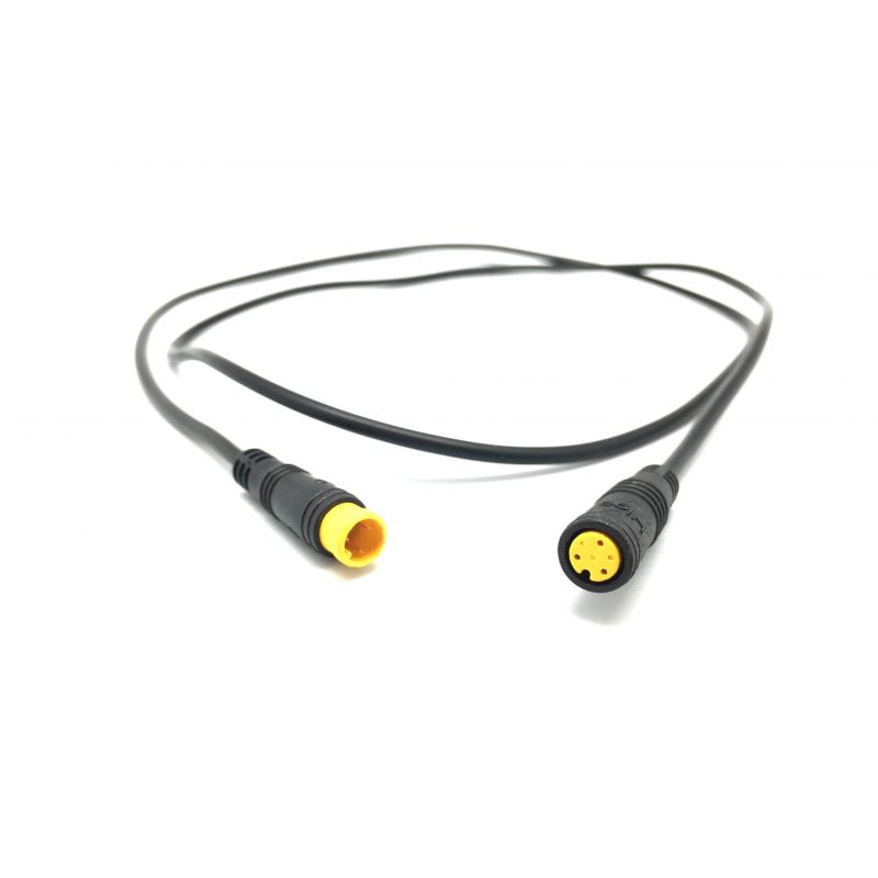 Higo 3 pin extension cable with black flexible jacket for e-bikes