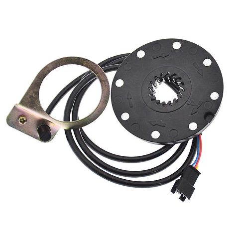 PAS pedal assist sensor with 12 magnets and Hall sensor body for e-bikes