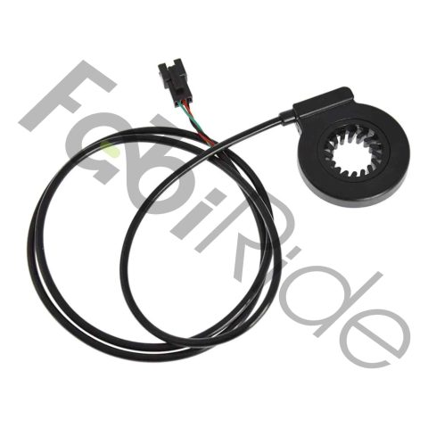Closed-type PAS pedal assist sensor with 12-magnet ring for e-bikes
