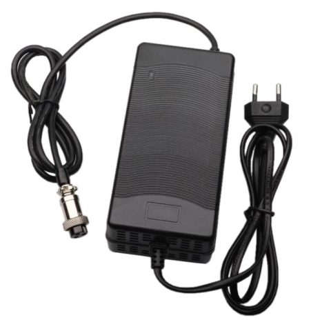 48V 3A battery charger with cooling fan for e-bikes and electric scooters