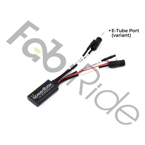 SpeedBox 1.3 Shimano EP8 tuning chip with E-Tube port connectors