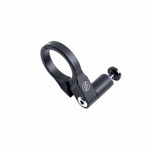 Supernova Universal HBM mount in matt black anodised aluminium for 31.8 and 35 mm handlebars