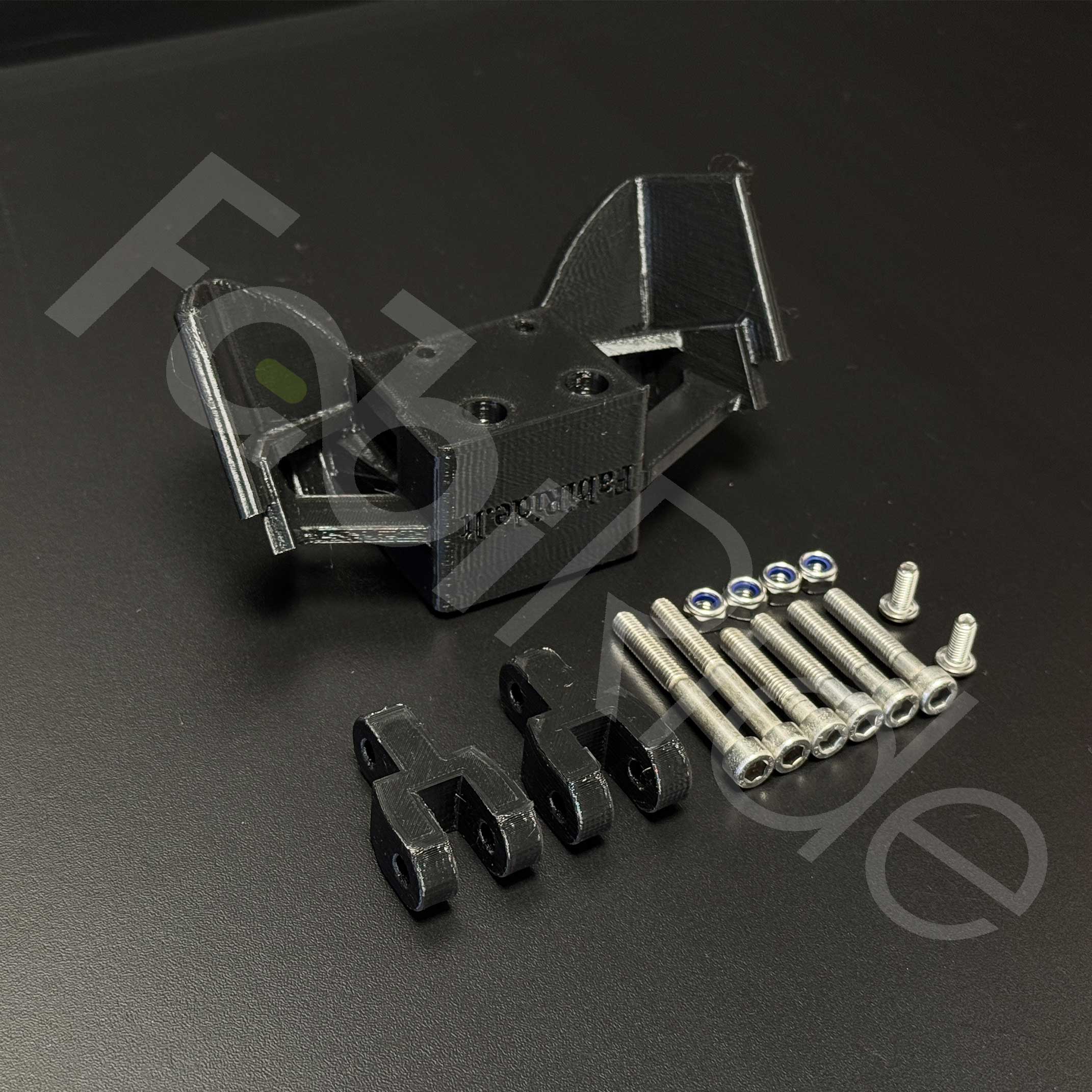 Battery lid risers and mounting hardware for Sur-Ron Light Bee