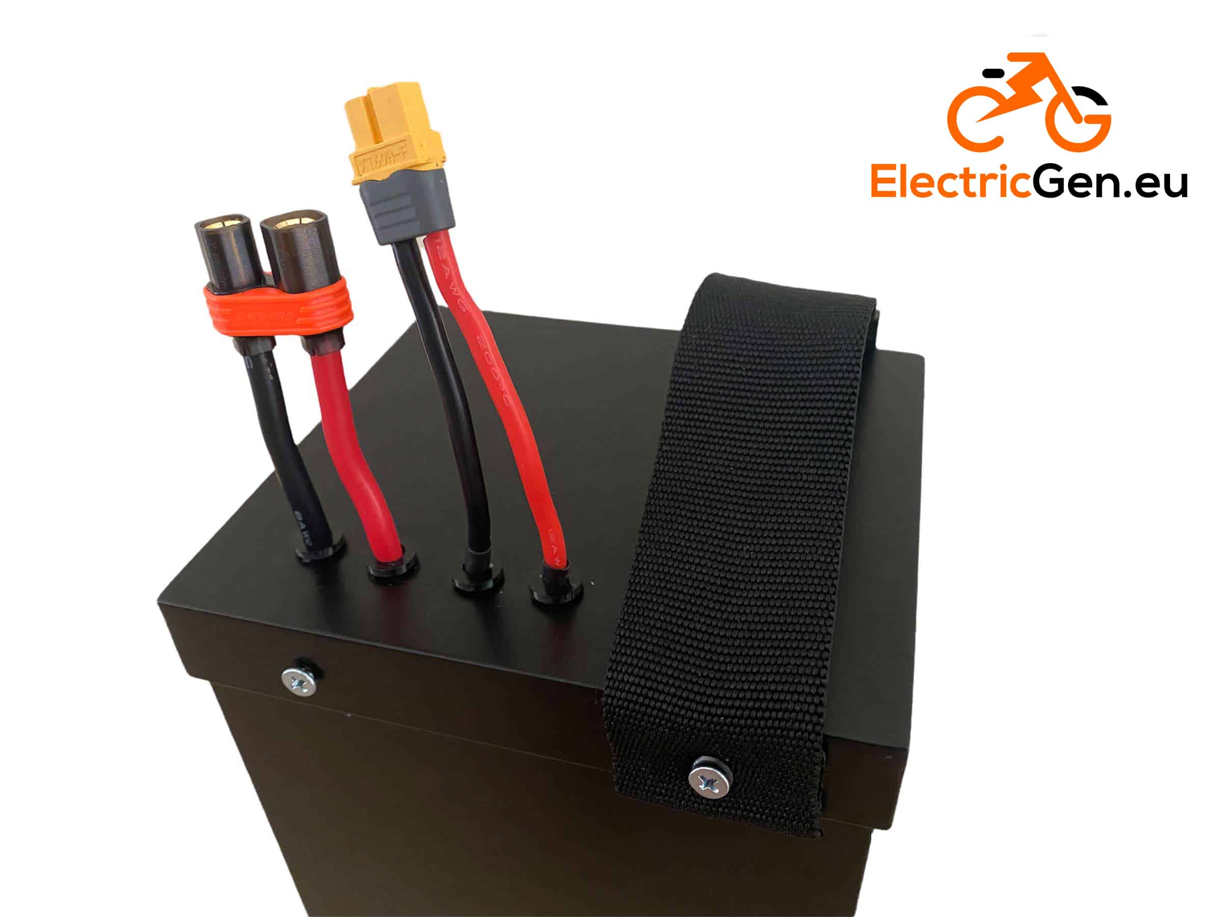 Copper plate cell connections inside the 60V 84Ah SurRon battery