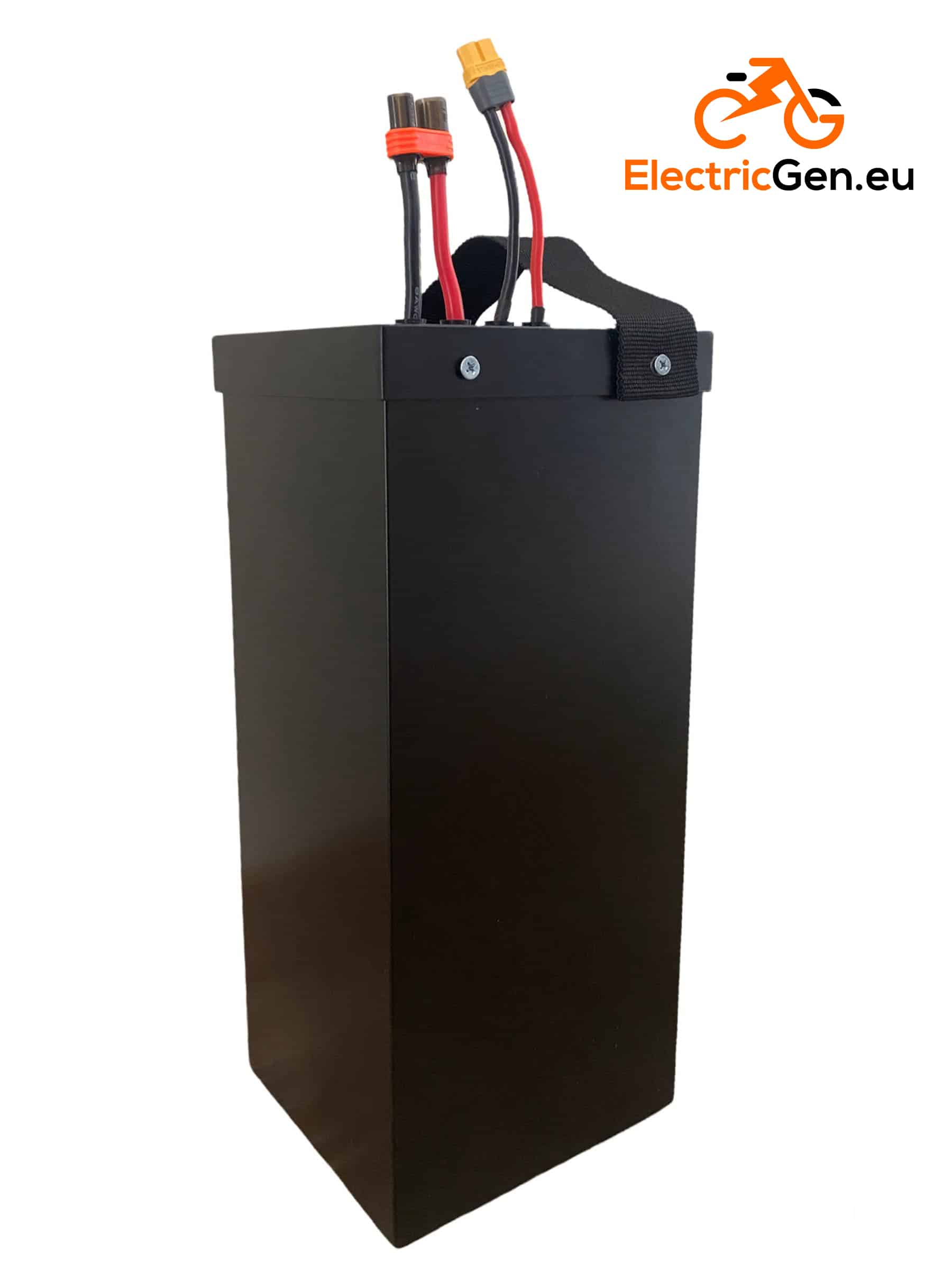 84Ah SurRon battery fitted with seat risers on electric dirt bike