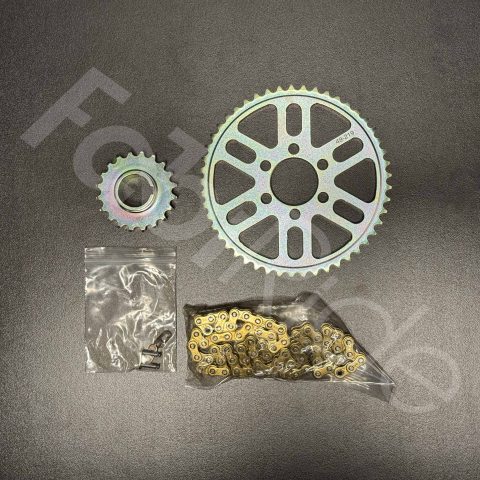 Primary Chain Kit 219 for Sur-Ron Light Bee with 13T and 30T hardened steel sprockets