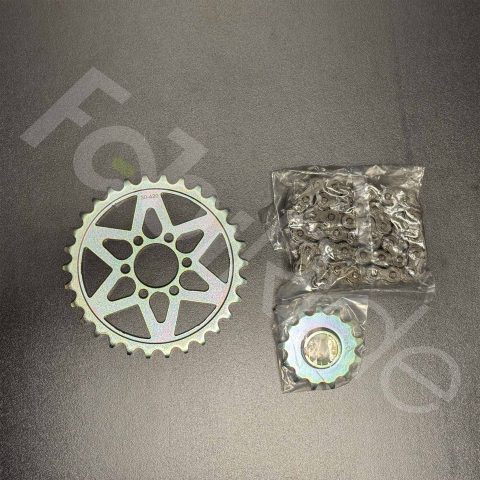 Primary Chain Kit 420 for Sur-Ron Light Bee with 13T and 30T hardened steel sprockets
