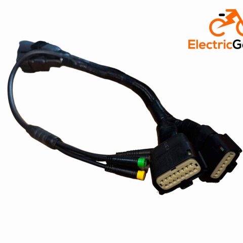 ASI BAC wiring harness for Sur-Ron Light Bee X and L1E with OEM-type connectors