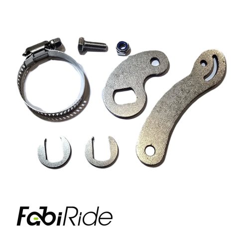 M14 torque arm for hub motor on e-bike rear axle