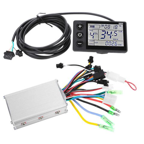 36V/48V 350W BLDC motor controller with integrated display