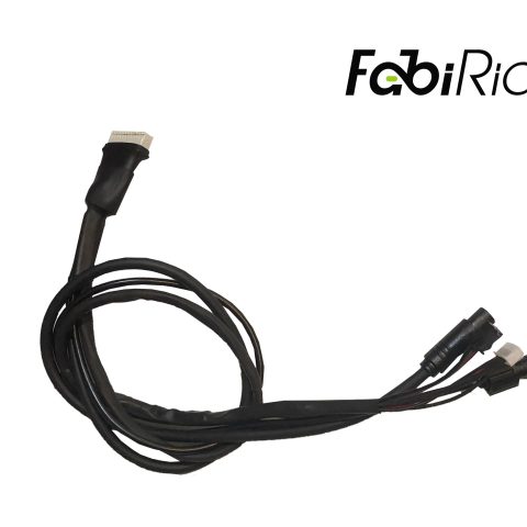 Bafang BBSHD to ASI BAC 855 wiring harness with phase and hall sensor cables